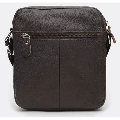 Чоловіча сумка через плече Borsa Leather коричнева (K10082-brown): Країна виробник Тайвань