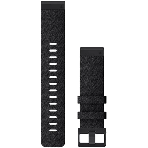 Ремешок Garmin fenix 6 22mm QuickFit Heathered Black Nylon (010-12863-07)