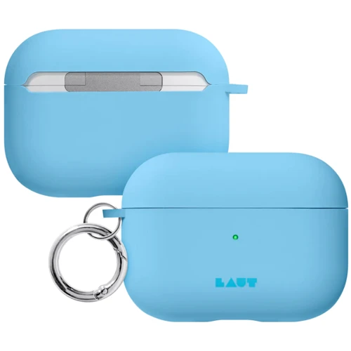 Чохол для навушників LAUT HUEX PASTELS Baby Blue (L_APP2_HXP_BL) for AirPods Pro 1/2