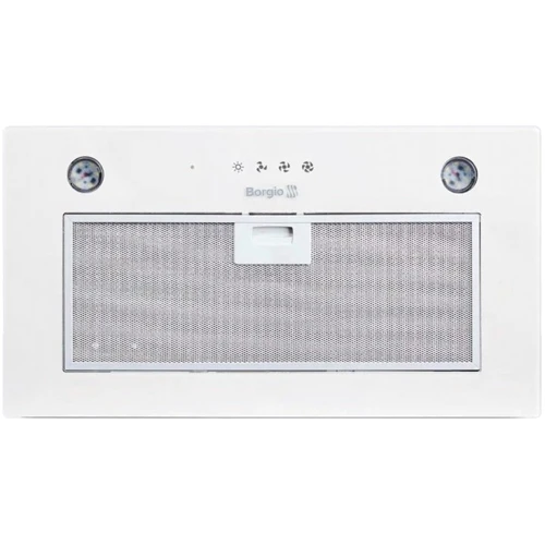Вытяжка Borgio BBI (TR) 5840 white glass SU 850: Тип монтажа Встраиваемый