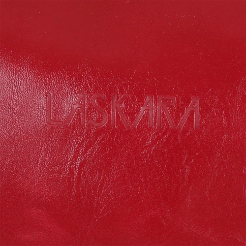 Женская сумка через плечо Laskara красная (LK10192-red): Фактура Гладкая, Матовая