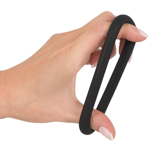 Эрекционное кольцо Black Velvets Cock and Ball Loop