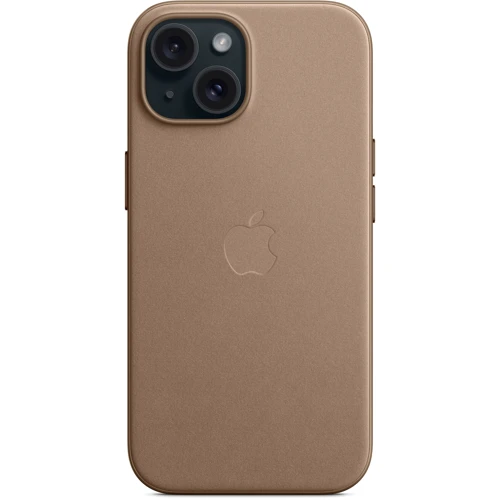 Чохол для iPhone Apple iPhone 15 FineWoven Case with MagSafe - Taupe (MT3C3ZM/A) фото 5