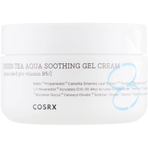 Cosrx Hydrium Green Tea Aqua Soothing Gel Cream Успокаивающий крем с экстрактом зеленого чая 50 ml: Пол Для женщин