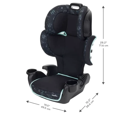 Автокресло Evenflo GoTime LX Astro Blue (032884202669) фото 8