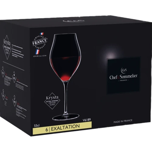 Бокал C&S Exaltation для вина 6х550 мл (V6189/1)