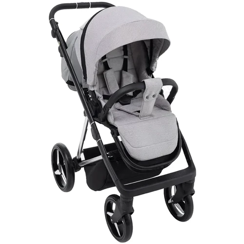 Коляска 2 в 1 Adamex Blanc Special Edidion PS-586 серый (680862): Материал колес полиуретан