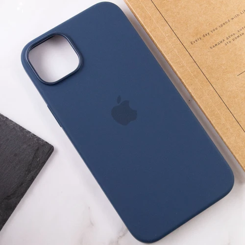 Чехол для iPhone TPU Silicone case with Magsafe Strom Blue for iPhone 14 Pro фото 6