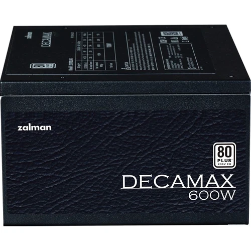 Блок живлення Zalman 600W Decamax (ZM600-LX3): Форм-фактор ATX
