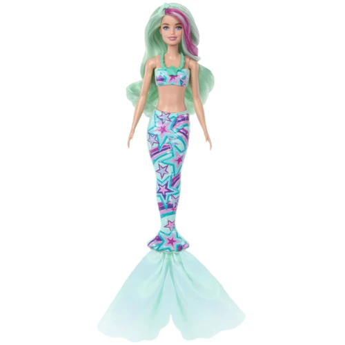 Лялька-сюрприз Barbie Таємниці моря Кольорове перетворення (HRK12): Висота, см 30