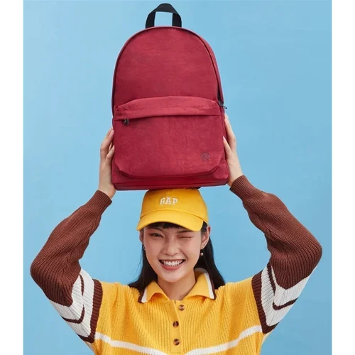 Сумка для ноутбуков Xiaomi 14" RunMi 90 Points Youth College Deep Red (6972125147981): Форм-фактор 14"