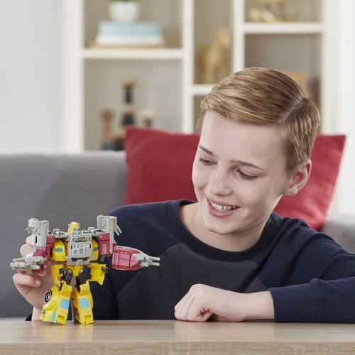 Transformers Hasbro Фигурка Трансформеры Кибервселенная Спарк Армор 18см TRA Cyberverse Spark Armor Bumblebee E4220_E4329: Вид Машинки-трансформеры, Персонажи фильмов