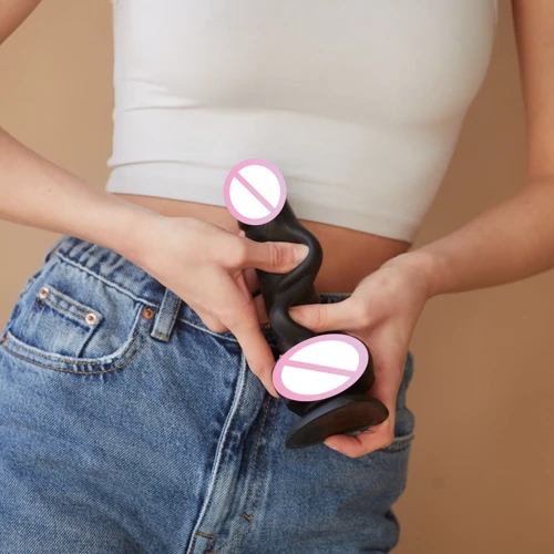 Реалистичный фаллоимитатор Strap-On-Me Sliding Skin Realistic Dildo Black - XXL
