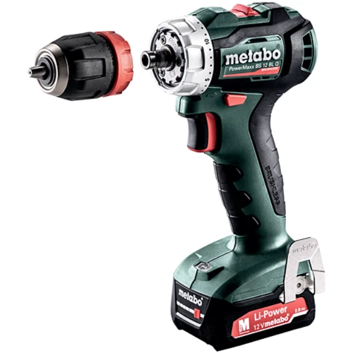 Шуруповерт Metabo PowerMaxx ВS 12 BL Quick (601039500): Тип інструмента дрель-шуруповерт