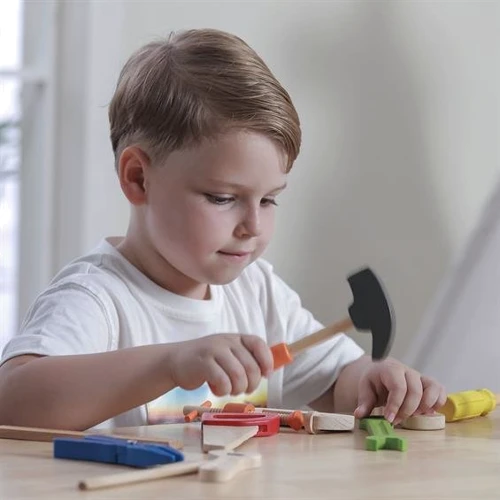 Деревянный игровой набор Viga Toys Чемоданчик с инструментами 10 шт (50387): Возраст от 3-х лет
