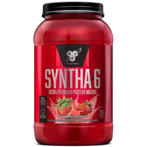 Протеин BSN Syntha-6 1320 g / 30 servings / Strawberry milkshake