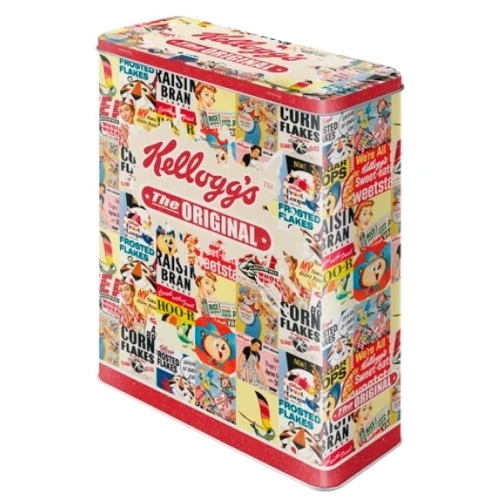 Полезное в доме Коробка для хранения Nostalgic Art XL Kellogg's The Original Collage (30308)