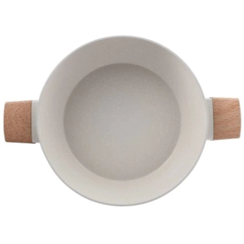 Сотейник с крышкой Bergner Naturally 28 см (BG-34747-CR)
