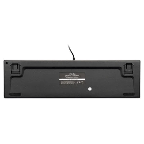 Клавиатура Vinga KBGM-100 LED Blue Switch USB Black (KBGM-100 Black): Тип клавиш механический