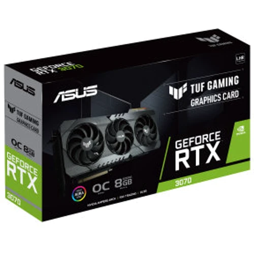 Видеокарта ASUS GeForce RTX3070 8Gb TUF OC V2 GAMING LHR (TUF-RTX3070-O8G-V2-GAMING) фото 8