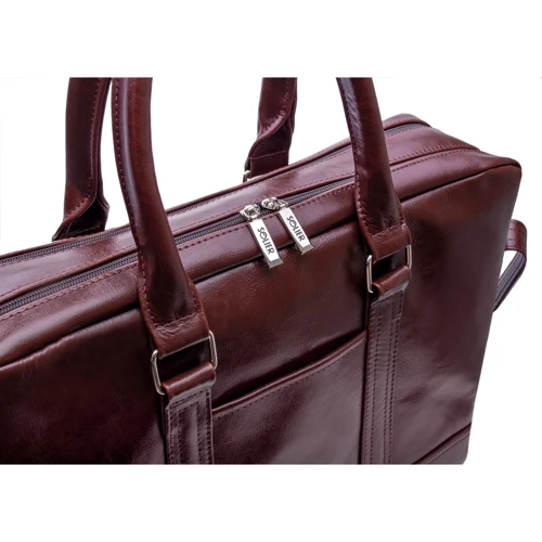 Solier ABERDEEN Leather Bag Maroon (SL02Maroon) for MacBook Pro 15" фото 7