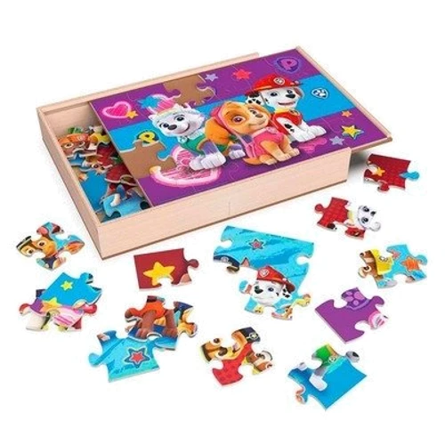 Пазл деревянный Spin Master 3 в 1 Щенячий патруль 21х28 см (SM98297/6066794)