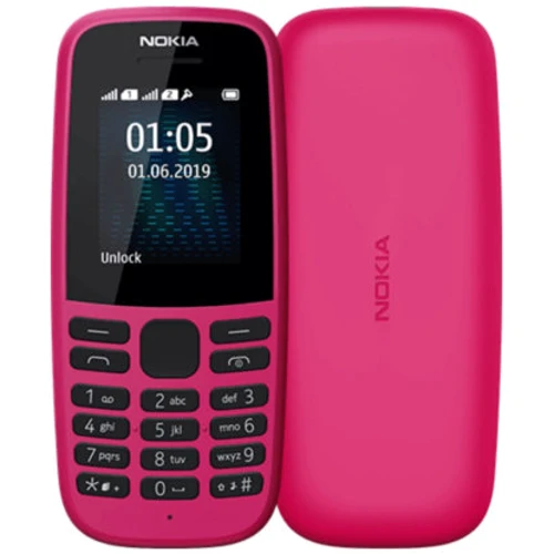 Мобильный телефон Nokia 105 Single Sim 2019 Pink (UA UCRF)