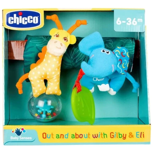 Іграшка на коляску Chicco Джилбі та Елі (10060.00): Виробник Chicco