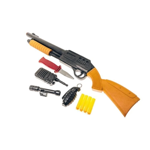 Игрушечный дробовик Golden Gun Berno с мягкими патронами 920GG: Производитель Golden Gun