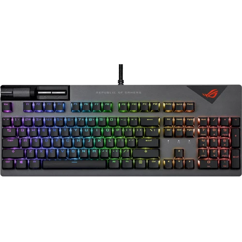 Клавиатура ASUS ROG Strix Flare II LED 104key NX Red USB (90MP02D6-BKUA01): Тип клавиш механический