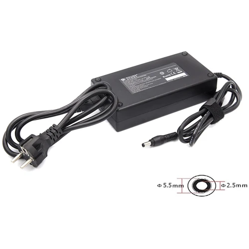 Зарядное устройство PowerPlant ASUS 220V, 19V 180W 9.5A (5.5*2.5) (AS180F5525): Мощность 180 Вт