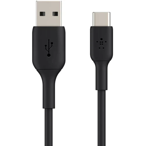 Кабель Belkin Cable USB to USB-C PVC 2m Black (CAB001BT2MBK): Тип USB Cable - USB-C