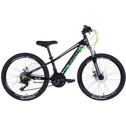 Discovery QUBE AM DD 2021 24" черно-зеленый (OPS-DIS-24-267)