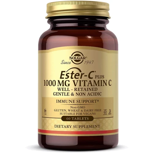 Solgar Ester-C Plus 1000 mg Vitamin C Солгар Витамин C 60 таблеток