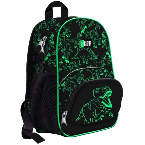 Рюкзак школьный St.Right Reflective T-Rex (668005) (BP70)