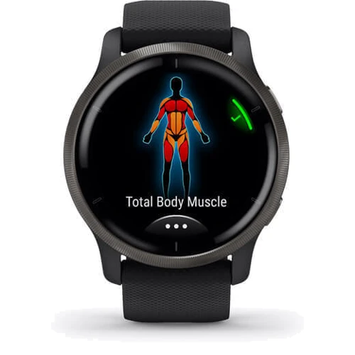 Смарт-часы Garmin Venu 2 Slate Stainless Steel Bezel with Black Case and Silicone Band (010-02430-01): Совместимые ОС Android / iOS