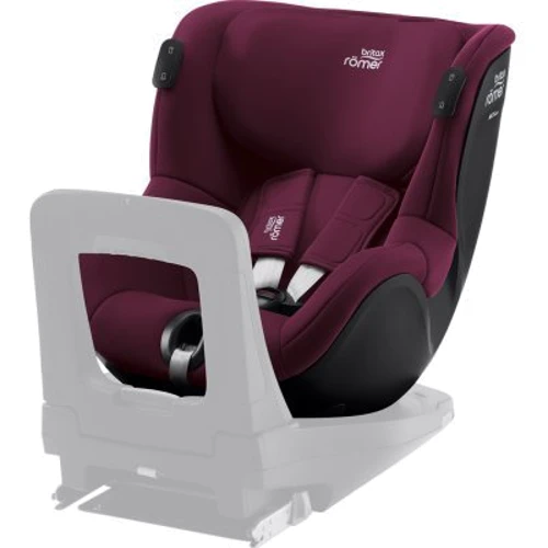 Автокресло BRITAX-ROMER DUALFIX iSENSE Burgundy Red фото 5