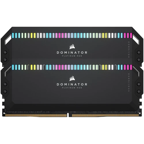 Corsair 32 GB (2x16GB) DDR5 4800 MHz DOMINATOR PLATINUM RGB Black (CMT32GX5M2C4800C34)