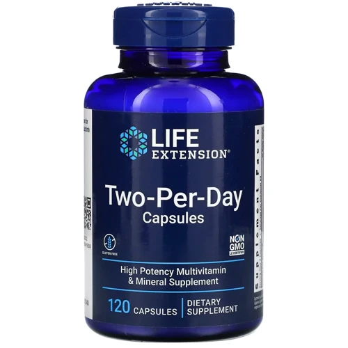 Life Extension Two-Per-Day 120 Caps Мультівітаміни