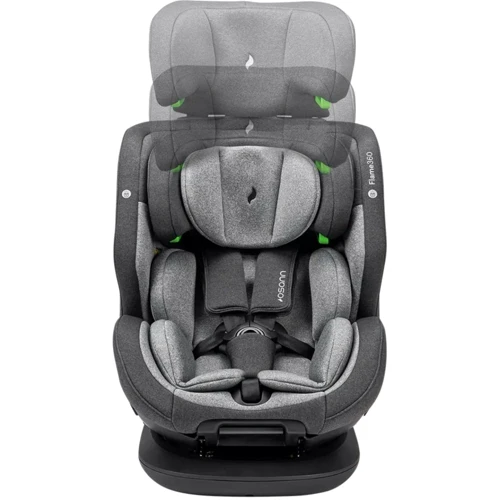 Автокресло Osann Flame360 i-Size Isofix серый (108-281-252): Крепление Isofix есть