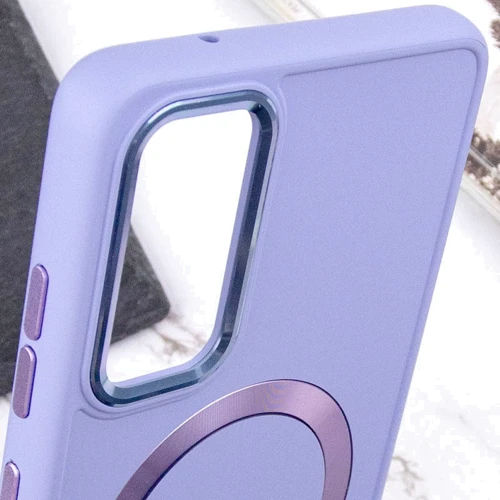 Чехол для телефонов TPU Case Bonbon Metal Style with MagSafe Dasheen for Samsung S711 Galaxy S23 FE: Материал TPU (термополиуретан)
