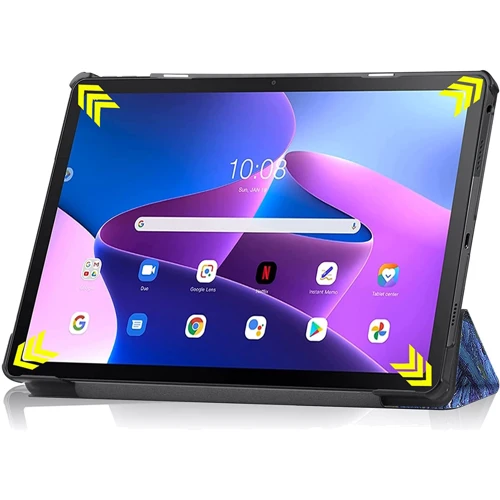 Аксесуар для планшетних ПК BeCover Smart Case Purple for Lenovo Tab M10 Plus TB-125F (3rd Gen)/K10 Pro TB-226 10.61" (708305): Матеріал штучна шкіра