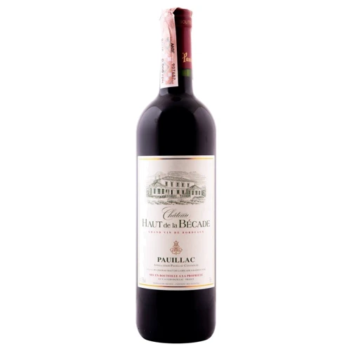 Вино La Rose Pauillac Chateau Haut de La Becade, 2011 (0,75 л) (BW47429)