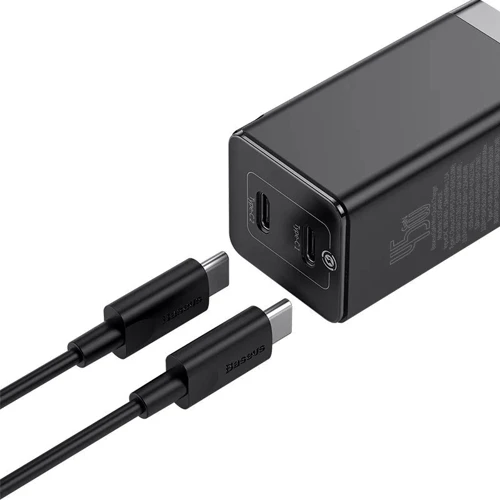 Зарядное устройство Baseus USB-C Wall Charger GaN2 45W Black with USB-C Cable (CCGAN-M01): Тип сетевое