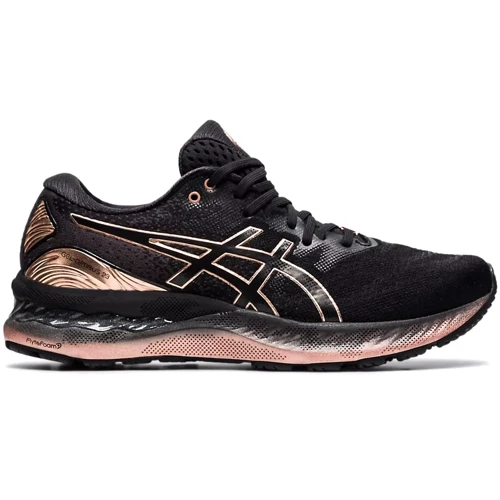 

Кроссовки для бега Asics Running Gel-Nimbus 23 Platinum (1012B013-001) 37 (6) черные текстиль всесезон
