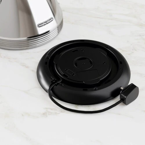 Электрочайник Morphy Richards Venture 100330 Chrom: Тип нагревательного элемента диcковый (cкрытый)
