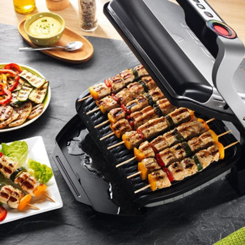 Электрогриль Tefal OptiGrill GC705D16: Тип управления Электронное