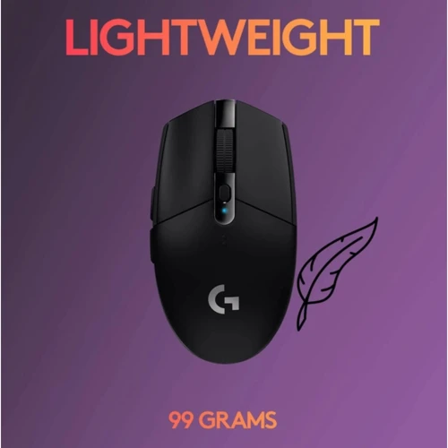Мышь Logitech G304 Lightspeed Black (910-005284 910-005286): Эргономика симметричная для левшей