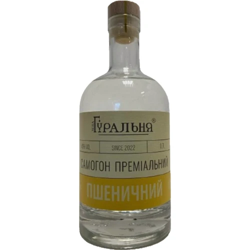 Самогон премиальный Біла Гуральня Пшеничный 40% 0.7 л (4820273780166)