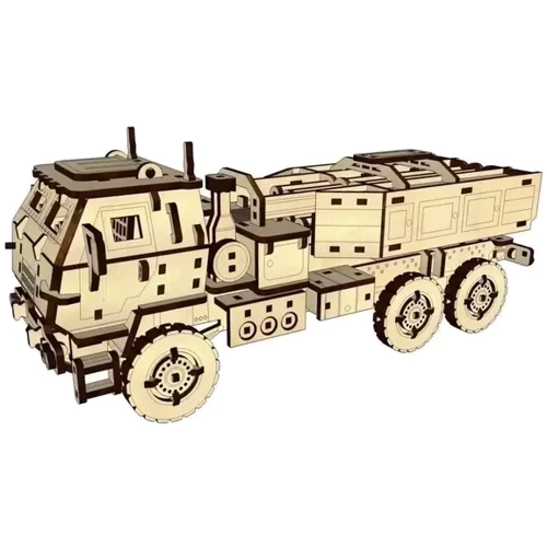 Деревянный конструктор Pazly HIMARS 272 деталей (UPZ-004) фото 7